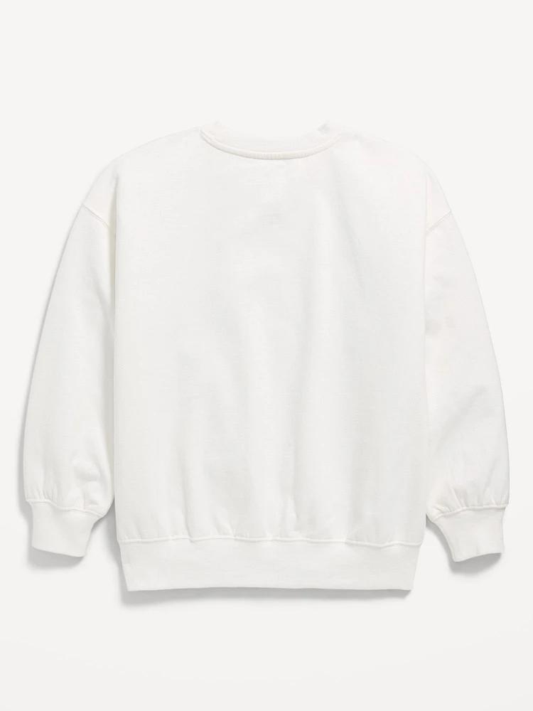 Hello Kitty® Oversized Graphic Tunic Sweatshirt for Girls
