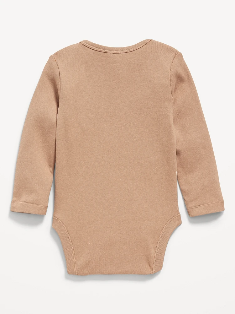 Long-Sleeve Graphic Bodysuit for Baby