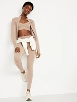 StudioSmooth Crop Full Zip
