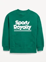 Favorite Fleece Oversized Graphic Sweatshirt for Boys