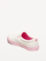 Faux-Leather Slip-On Sneakers for Girls