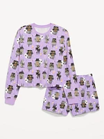 Halloween Pajama Short Set