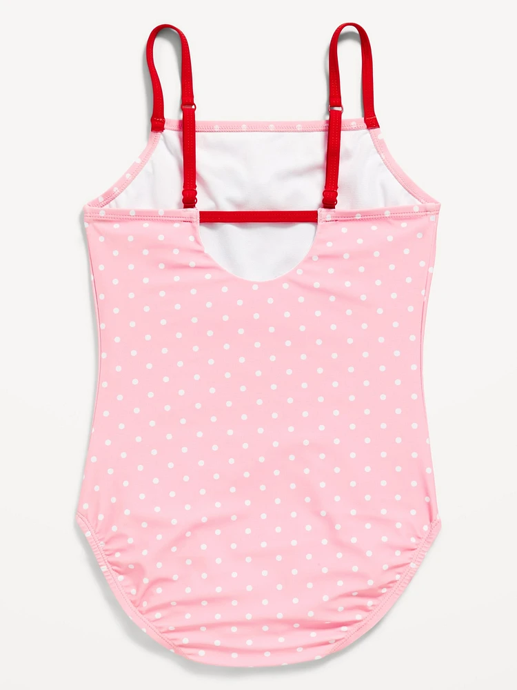 Strawberry Shortcake™ Back Cutout One-Piece Swimsuit for Girls