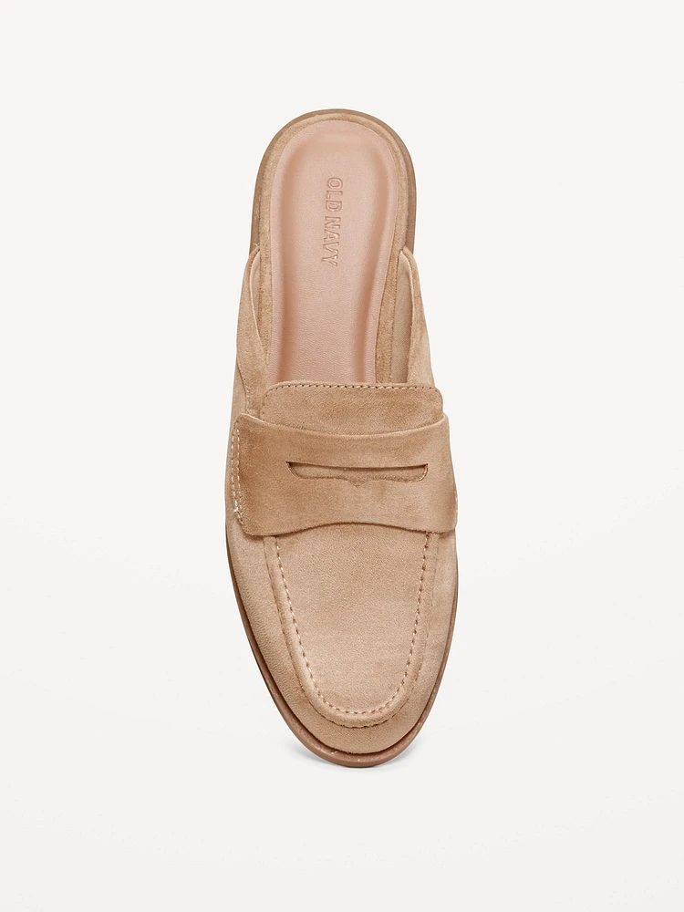 Croc Loafer Mule Shoes for Women