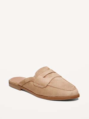Croc Loafer Mule Shoes for Women
