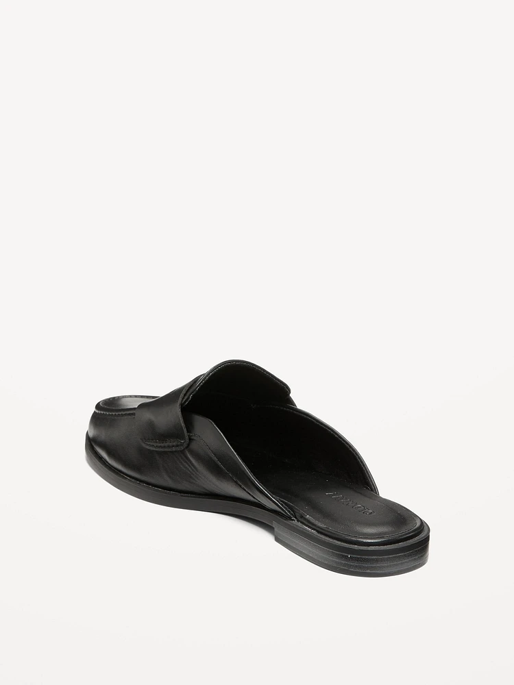 Croc Loafer Mule Shoes for Women