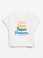 Dolman-Sleeve T-Shirt for Toddler Girls