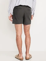 Slim Built-In Flex Rotation Chino Shorts -- 5-inch inseam