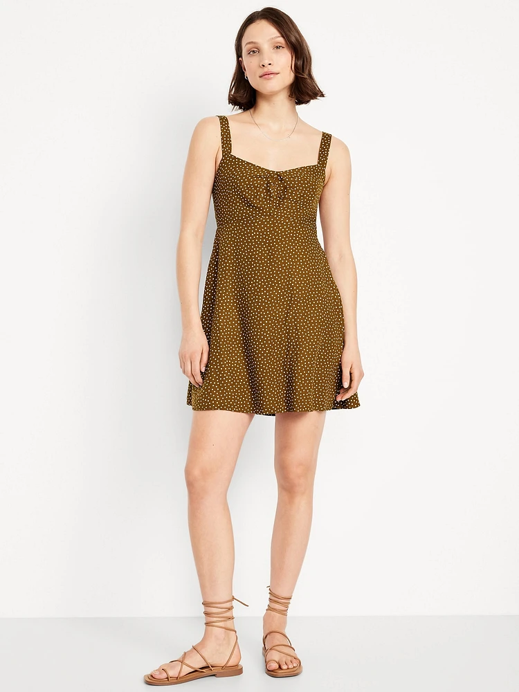 Fit & Flare Mini Dress