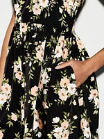 The Occasion by Old Navy Fit & Flare Taffeta Mini Dress