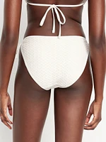 Crochet String Bikini Swim Bottoms