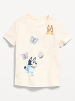 Bluey™ Unisex Pocket Graphic T-Shirt for Toddler
