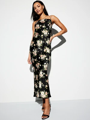 The Occasion by Old Navy Satin Cowl Maxi Dress