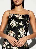 The Occasion by Old Navy Satin Cowl Maxi Dress