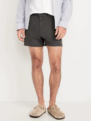 Slim Built-In Flex Rotation Chino Shorts -- 5-inch inseam