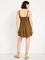 Fit & Flare Mini Dress