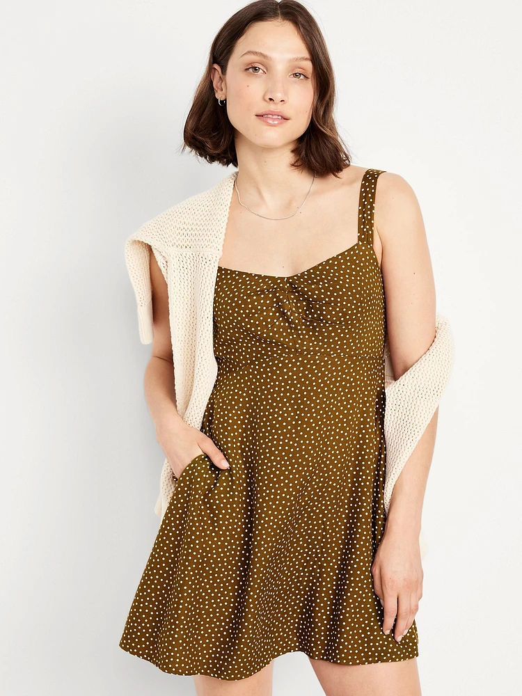 Fit & Flare Mini Dress