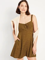 Fit & Flare Mini Dress