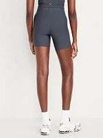 Extra High-Waisted PowerSoft Sculpt Biker Shorts -- 6-inch inseam