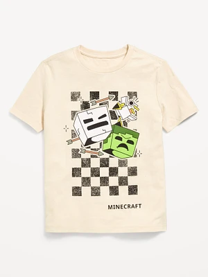Minecraft™ Gender-Neutral Graphic T-Shirt for Kids