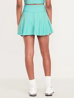 High-Waisted PowerSoft Skort for Girls