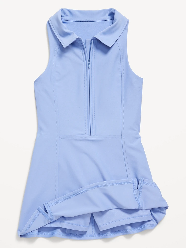PowerSoft Sleeveless Polo Athletic Dress for Girls