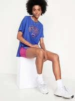 CloudMotion Oversized Graphic T-Shirt