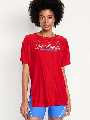 CloudMotion Oversized Graphic T-Shirt