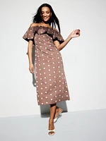 The Occasion by Old Navy Ruffle Midi Dress