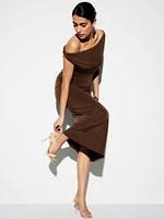 The Occasion by Old Navy One-Shoulder Midi Dress