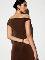 The Occasion by Old Navy One-Shoulder Midi Dress