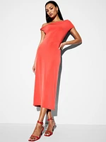 The Occasion by Old Navy One-Shoulder Midi Dress