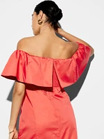 The Occasion by Old Navy Ruffle Midi Dress