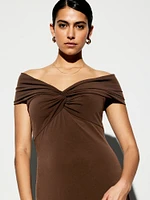 The Occasion by Old Navy Off-Shoulder Maxi Dress
