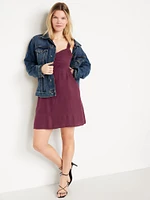 Fit & Flare Mini Dress