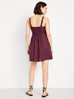 Fit & Flare Mini Dress