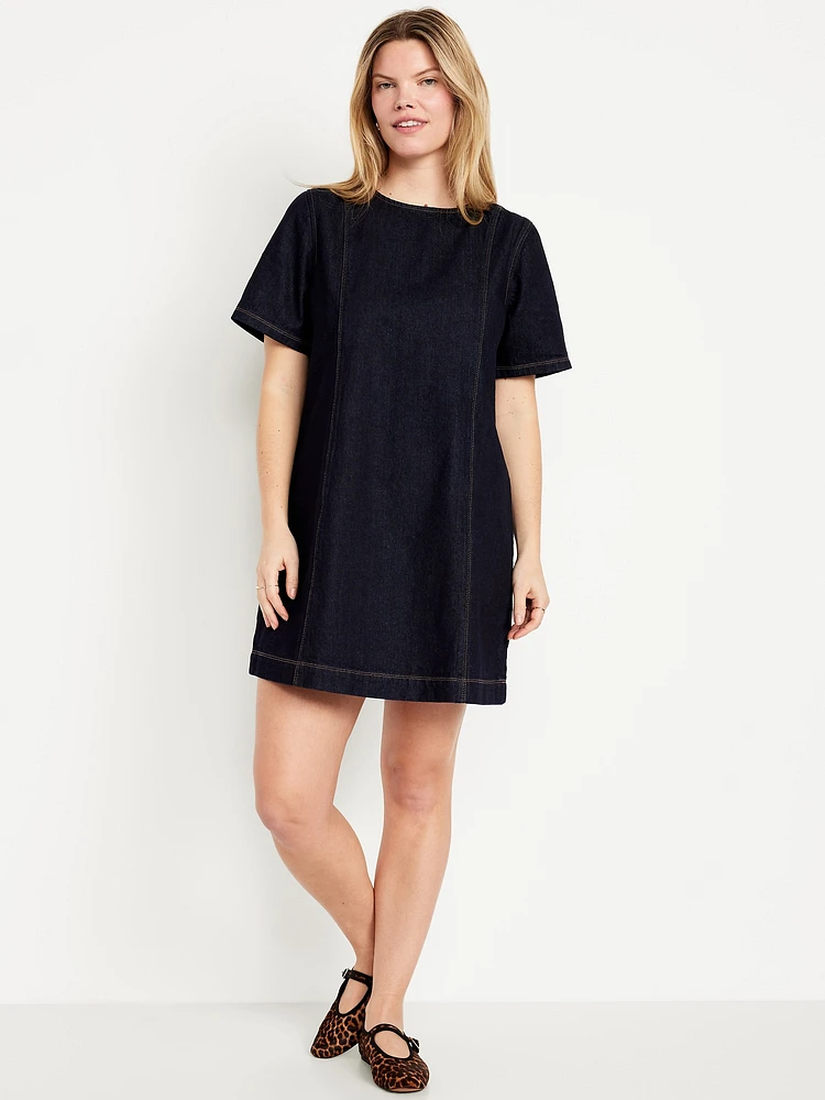 Denim Mini Dress