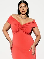 The Occasion by Old Navy Off-Shoulder Maxi Dress