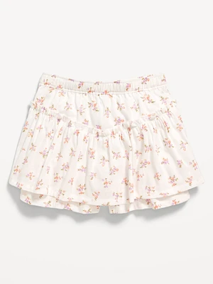 High-Waisted Skort for Toddler Girls