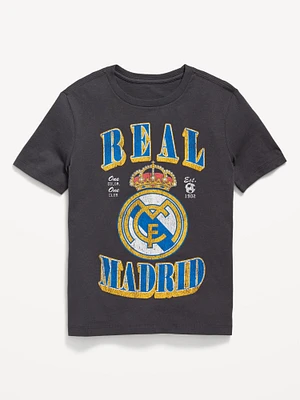 Real Madrid™ Gender-Neutral Graphic T-Shirt for Kids