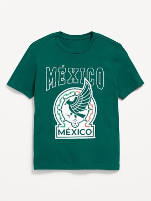 Mexico National Team® Gender-Neutral Graphic T-Shirt for Kids