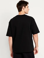 Waffle-Knit T-Shirt
