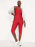High-Waisted PowerSoft Capri Pocket Leggings