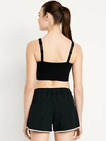 Light Support Fluid Seamless Longline Sports Bra