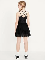 PowerSoft Sleeveless Tutu Athletic Dress for Girls