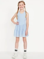PowerSoft Sleeveless Tutu Athletic Dress for Girls