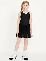 PowerSoft Sleeveless Tutu Athletic Dress for Girls