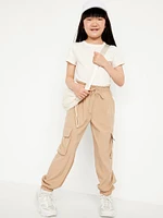 High-Waisted StretchTech Performance Joggers for Girls