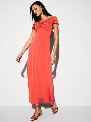 The Occasion by Old Navy Off-Shoulder Maxi Dress