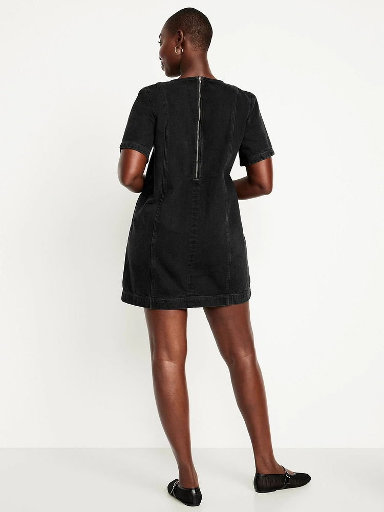 Denim Mini Dress